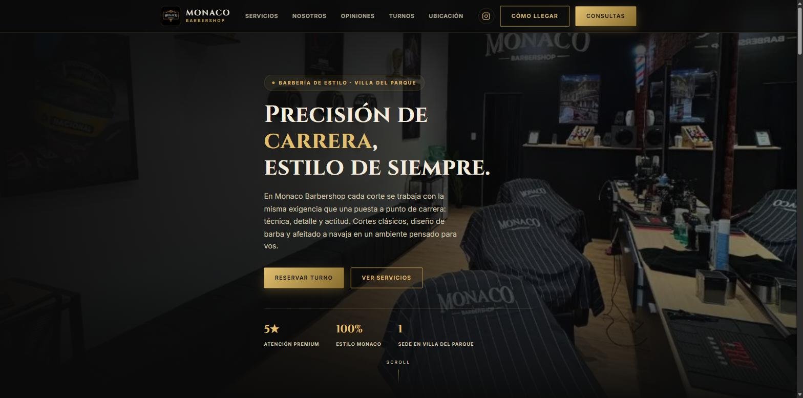 Home de Monaco Barbershop, barbería en Villa del Parque